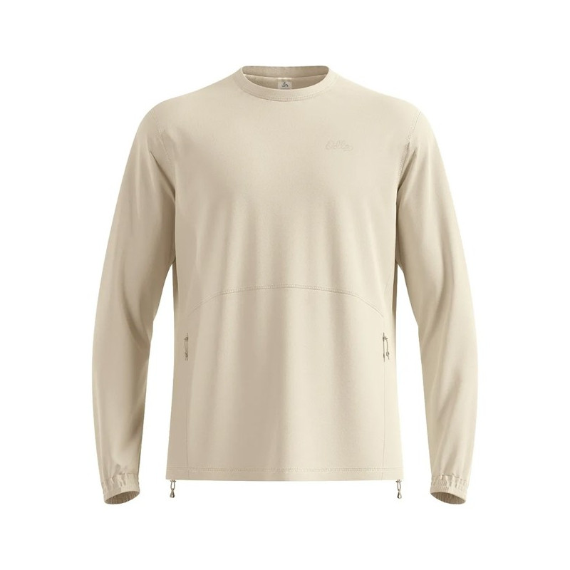 Felpa Odlo MID LAYER CLASSIC CREW Agate Gray