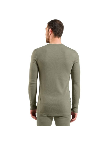 Majica s kratkimi rokavi Odlo TOP CREW LS ACT WARM Shadow