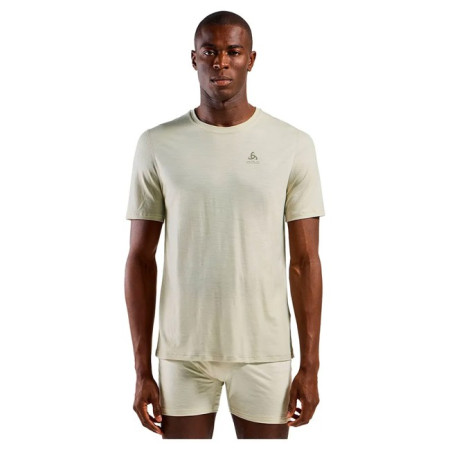 Majica s kratkimi rokavi Odlo BL TOP CREW SS MERINO 160 Agate Gray