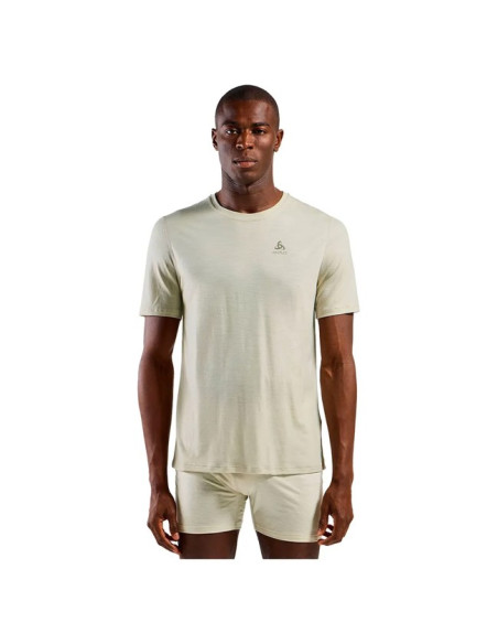 T-shirt Odlo BL TOP CREW SS MERINO 160 Agate Gray