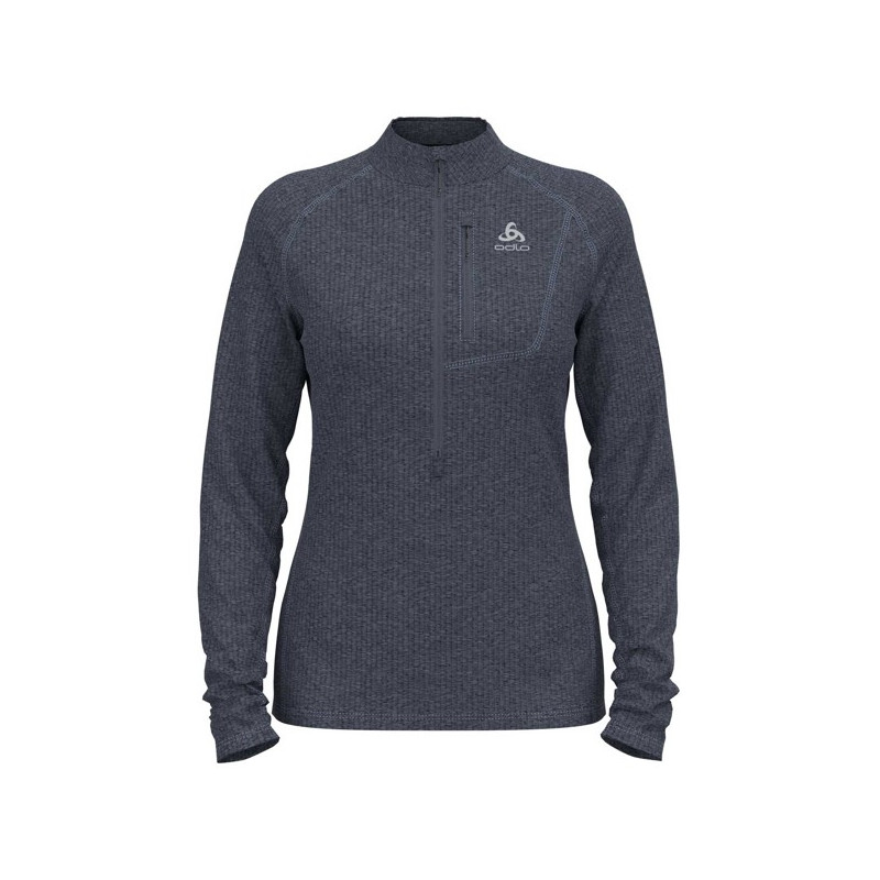 Polarfleece Odlo MID LAYER HZ TENCIA India Ink Melange