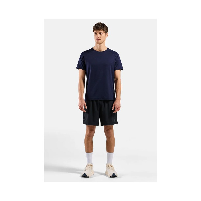 Koszulka Odlo CREW SS ESSENTIAL 365 Eclipse Melange