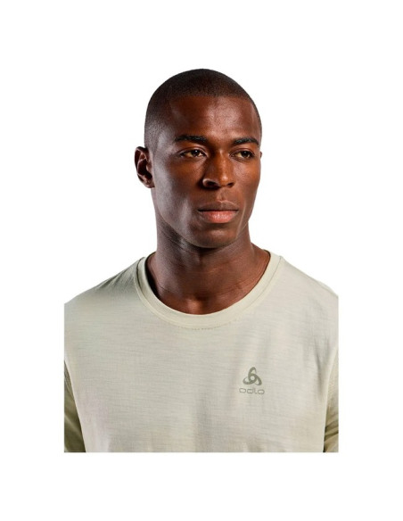Tričko Odlo BL TOP CREW SS MERINO 160 Agate Gray