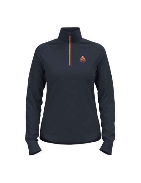 Polarfleece Odlo MID LAYER HZ BERRA India Ink