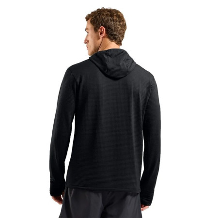 Podszewka polarowa Odlo MID LAYER HOODY ESSENTIAL THERMAL Black 2