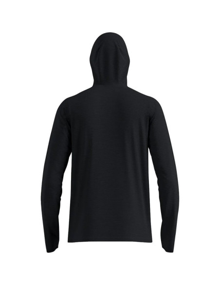 Pile Odlo MID LAYER HOODY ESSENTIAL THERMAL Black