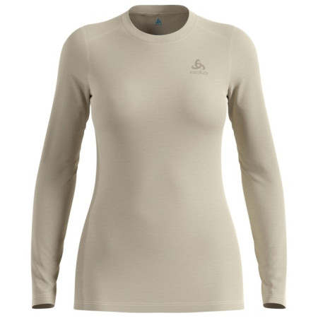 Majica s kratkimi rokavi Odlo BL TOP CREW LS MERINO 160 Agate Gray