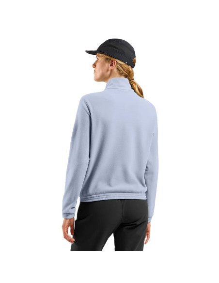 Polar fleece Odlo MID LAYER FZ CLASSIC Blue Heron