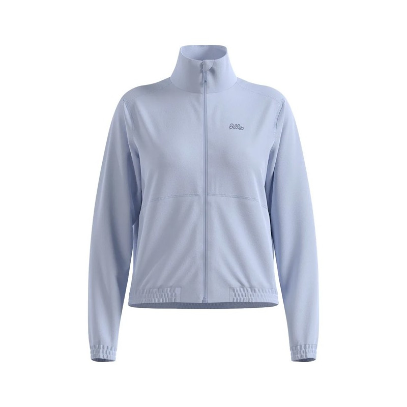 Polar fleece Odlo MID LAYER FZ CLASSIC Blue Heron