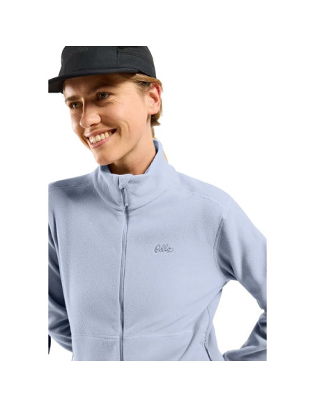 Polar fleece Odlo MID LAYER FZ CLASSIC Blue Heron