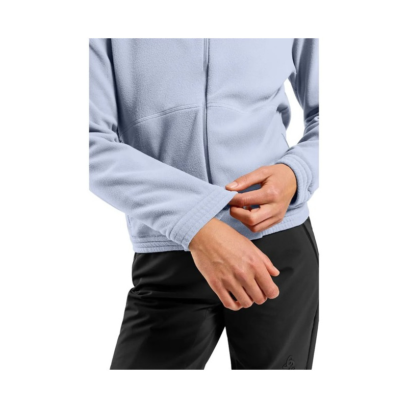 Polar fleece Odlo MID LAYER FZ CLASSIC Blue Heron