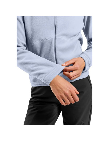 Polar fleece Odlo MID LAYER FZ CLASSIC Blue Heron