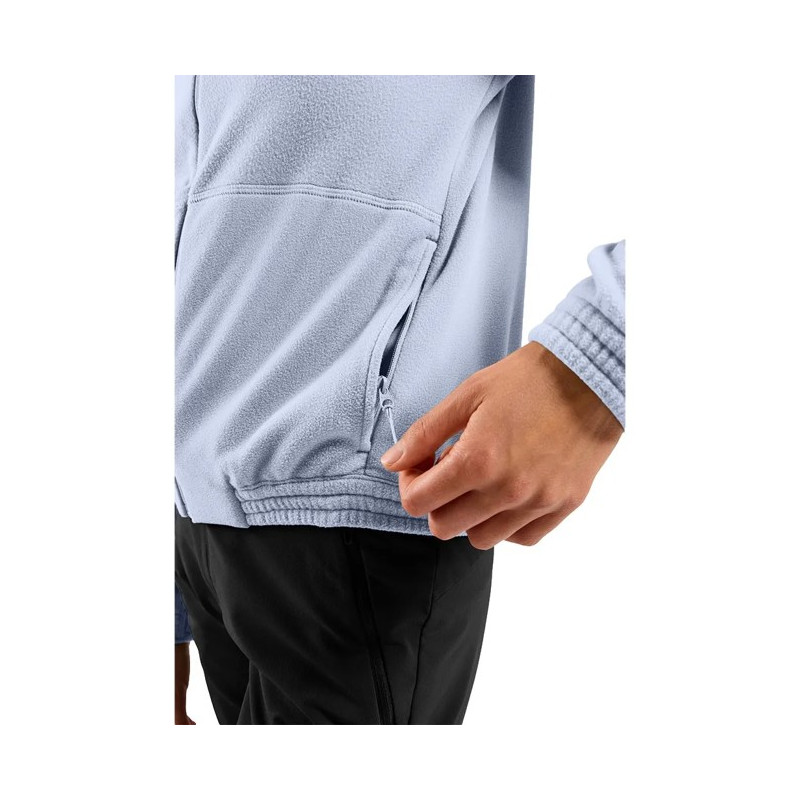 Polar fleece Odlo MID LAYER FZ CLASSIC Blue Heron