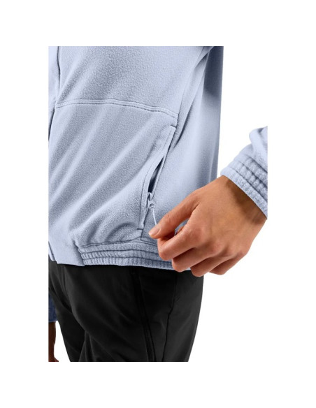 Polar fleece Odlo MID LAYER FZ CLASSIC Blue Heron