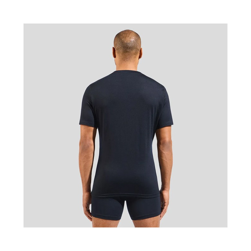 T-paita Odlo BL TOP CREW SS MERINO 160 Black