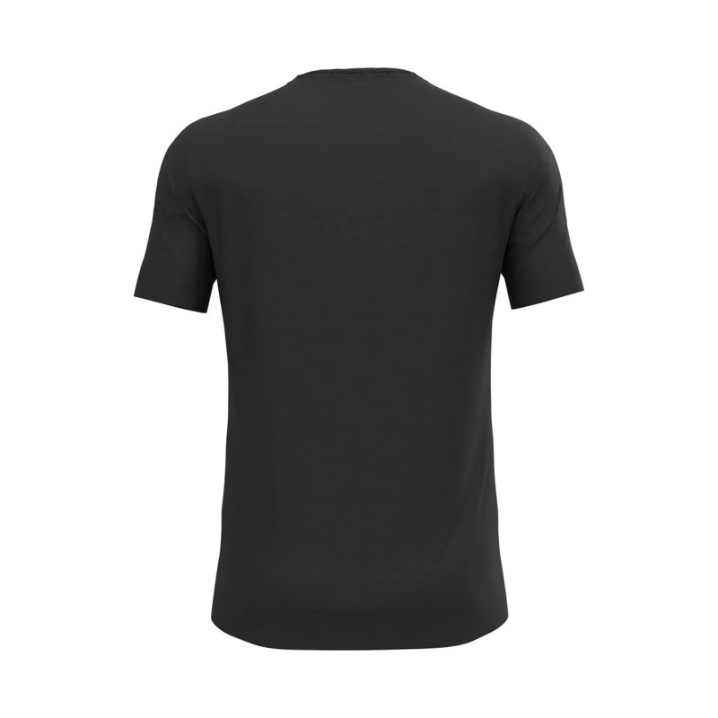 Koszulka Odlo BL TOP CREW SS MERINO 160 Black