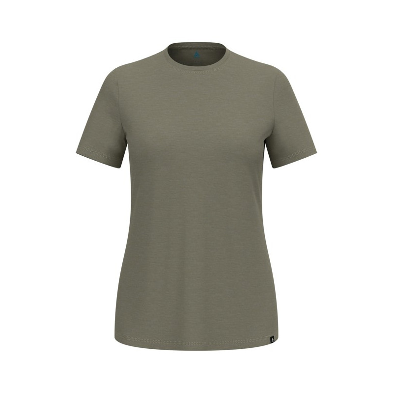 Majica s kratkimi rokavi Odlo CREW SS MERINO TENCEL PLAIN TEE Vetiver