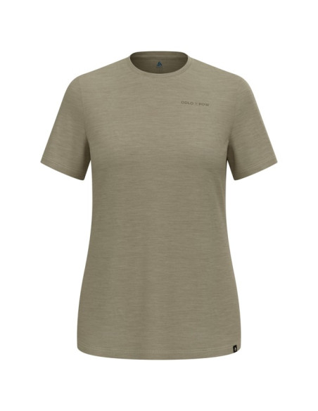 Tričko Odlo CREW SS X POW MERINO TENCEL Vetiver