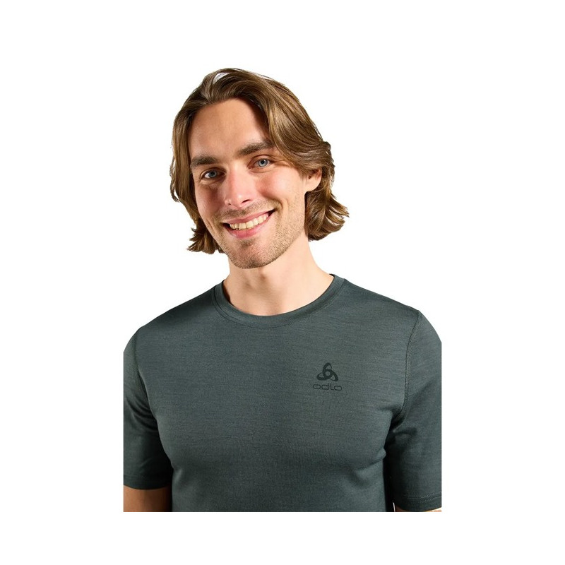 T-shirt Odlo TOP CREW SS MERINO 200 Urban Chic