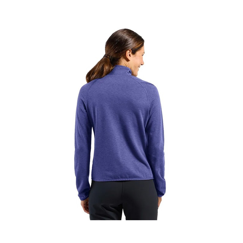 Sweatshirt Odlo MID LAYER 1/2 ZIP ASCENT Skipper Blue