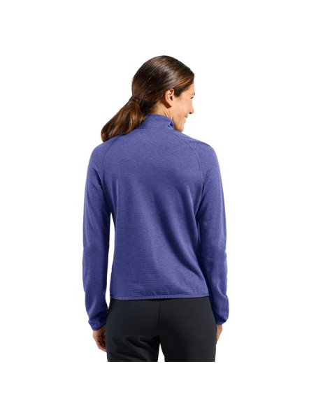 Sweatshirt Odlo MID LAYER 1/2 ZIP ASCENT Skipper Blue