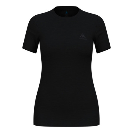 Majica s kratkimi rokavi Odlo BL TOP CREW SS MERINO 160 Black