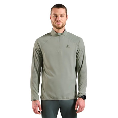 Bluza Odlo MID LAYER 1/2 ZIP ZW WARM Shadow