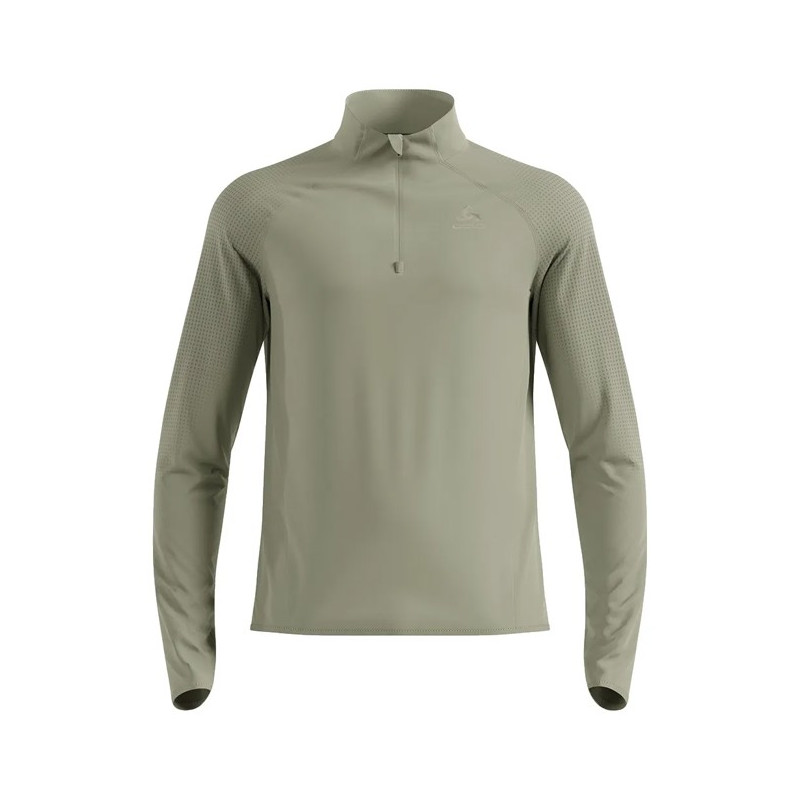Sweatshirt Odlo MID LAYER 1/2 ZIP ZW WARM Shadow