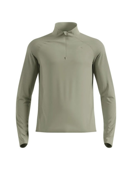 Sweatshirt Odlo MID LAYER 1/2 ZIP ZW WARM Shadow