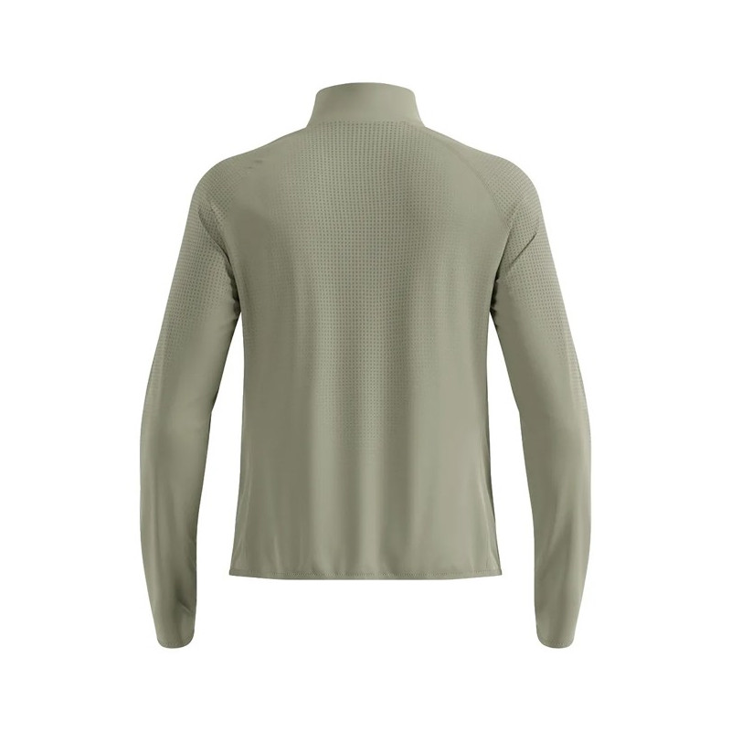 Sweatshirt Odlo MID LAYER 1/2 ZIP ZW WARM Shadow