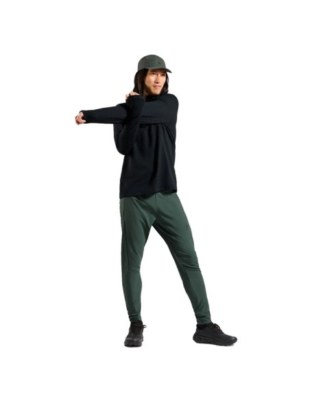 Polarfleece Odlo MID LAYER 1/2 ZIP ESSENTIAL THERMAL Blac