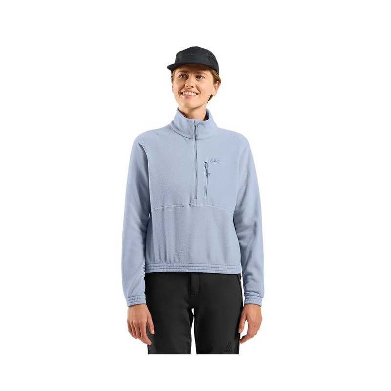 Polar Odlo MID LAYER 1/2 ZIP CLASSIC Blue Heron