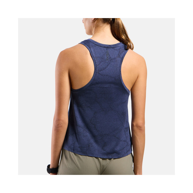 Camiseta Odlo CREW ZEROW ENGINE CHILL-TEC Eclipse