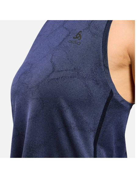 Camiseta Odlo CREW ZEROW ENGINE CHILL-TEC Eclipse