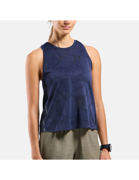 Camiseta Odlo CREW ZEROW ENGINE CHILL-TEC Eclipse