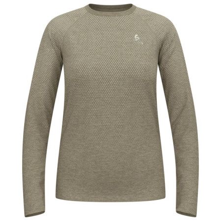 Marškinėliai Odlo CREW LS ESSENTIAL SEAMLESS Vetiver Melan
