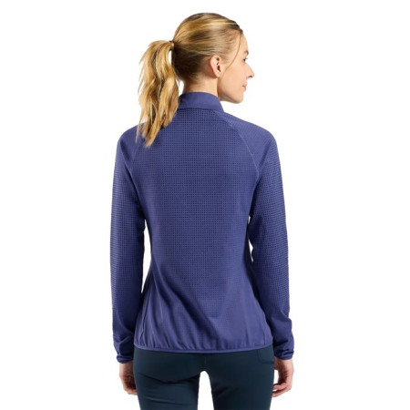 Sudadera Odlo MID LAYER 1/2 ZIP ZW WARM Skipper Blue 2