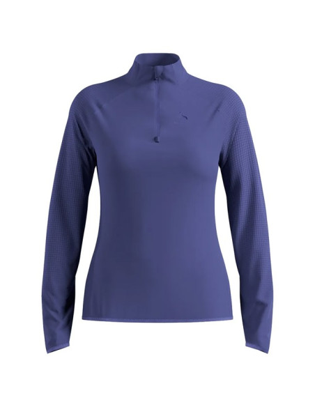 Mikina Odlo MID LAYER 1/2 ZIP ZW WARM Skipper Blue