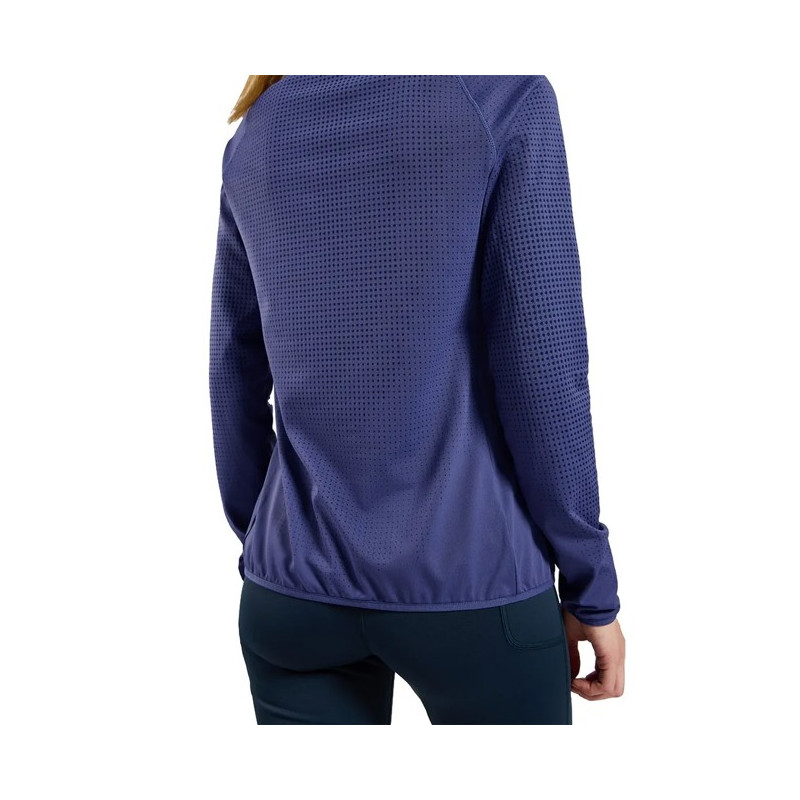 Sudadera Odlo MID LAYER 1/2 ZIP ZW WARM Skipper Blue