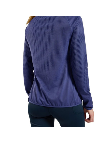 Felpa Odlo MID LAYER 1/2 ZIP ZW WARM Skipper Blue
