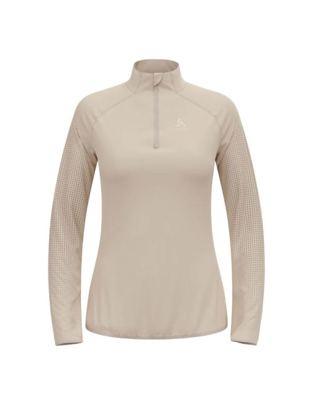 Sweatshirt Odlo MID LAYER HZ ZEROWEIGHT WARM Silver Clou