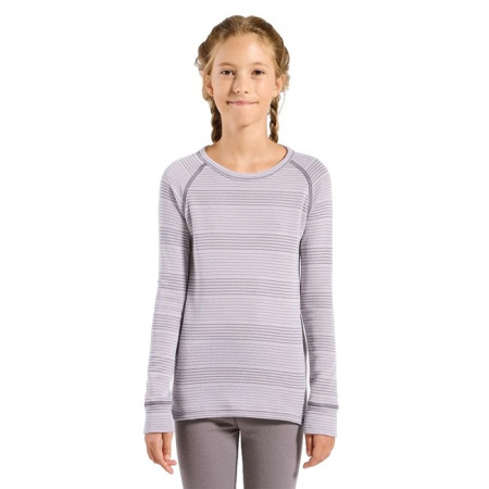 Pack Odlo SET LONG ACT WARM SET Misty Lilac - Gray