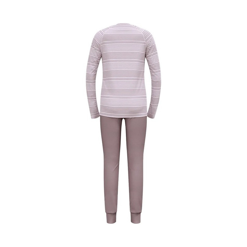 Csomag Odlo SET LONG ACT WARM SET Misty Lilac - Gray