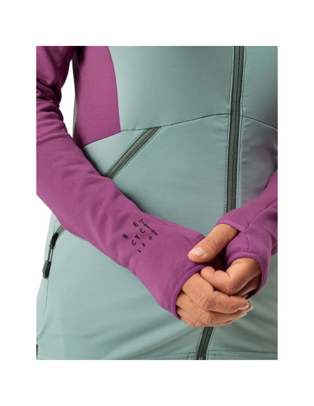 Striukė Vaude SCOPI FLEECE JKT Dusty Fern