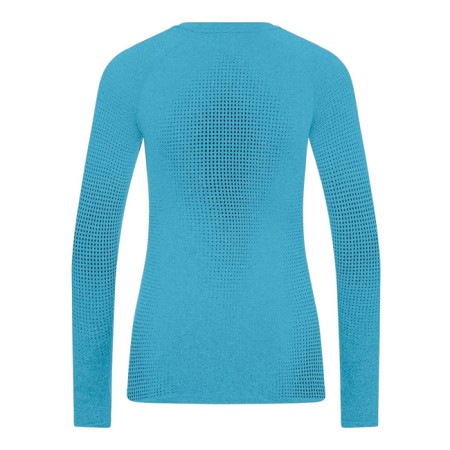 Majica s kratkimi rokavi Odlo BL TOP CREW LS PERF WARM Provincial Blue 2