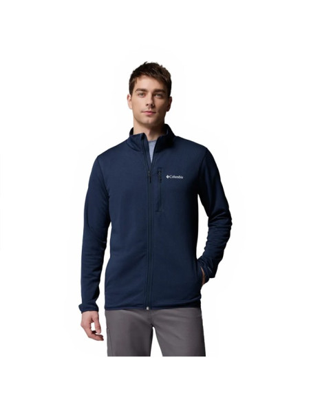 Flisinis megztinis Columbia ESSENTIAL HIKE GRID FZ Collegiate