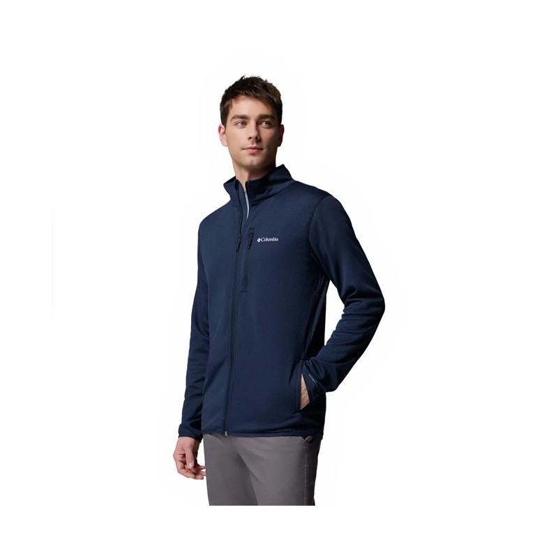 Fleece Columbia ESSENTIAL HIKE GRID FZ Collegiate