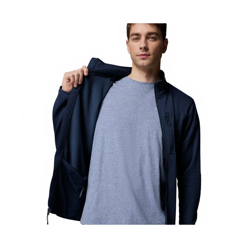 Fliskakna Columbia ESSENTIAL HIKE GRID FZ Collegiate