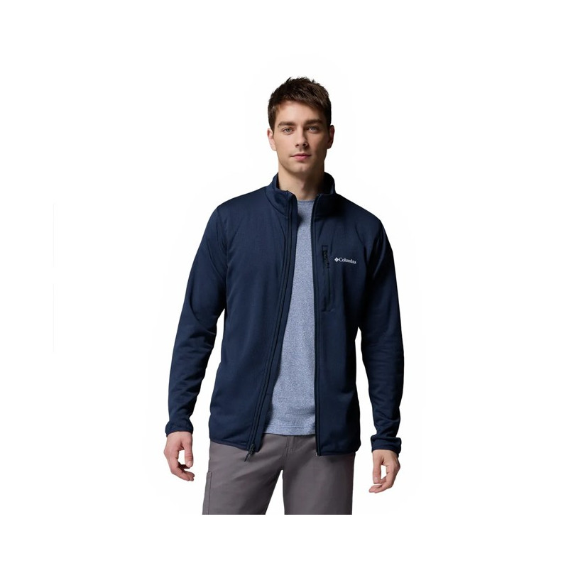 Fleece Columbia ESSENTIAL HIKE GRID FZ Collegiate