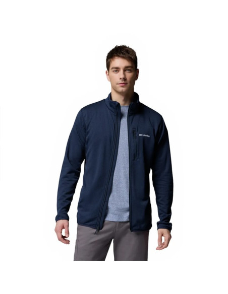 Flisinis megztinis Columbia ESSENTIAL HIKE GRID FZ Collegiate